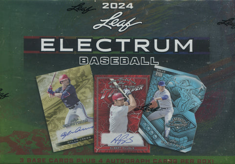 2024 Leaf Electrum Baseball Hobby, Box