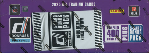 2025 Panini Donruss Football Hobby, Factory Set