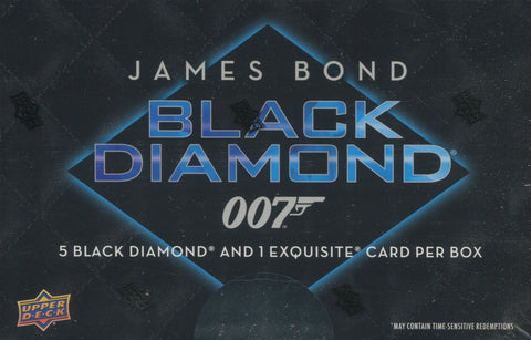 2023 Upper Deck James Bond 007 Black Diamond, Hobby Box