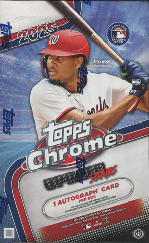 2025 Topps Chrome Update Series Baseball Hobby, Box