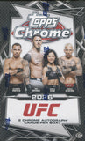 2026 Topps UFC Chrome Hobby, 12 Box Case *RELEASES 5/8*