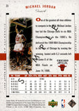 1998-99 Michael Jordan Upper Deck SP Authentic SAMPLE #23 Chicago Bulls
