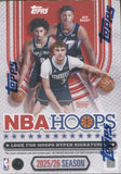 2025-26 Topps NBA Hoops Basketball Blaster, 40 Box Case