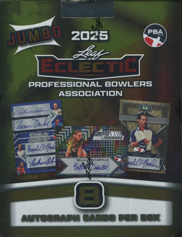 2025 Leaf Eclectic Professional Bowlers Association PBA Jumbo, Box