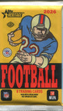 2026 Topps Heritage Football Hobby, Pack