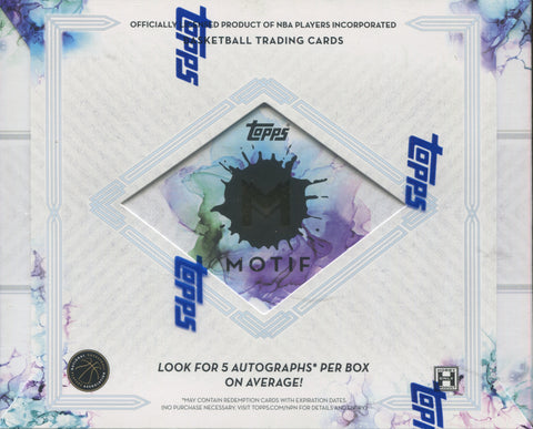 2023-24 Topps Motif Basketball Hobby, Box