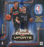 2025-26 Topps Chrome Update Series Basketball Mega, Box *RELEASES 8/6*