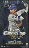 2025 Topps Cosmic Chrome Baseball Hobby, Box *RELEASES 12/17*