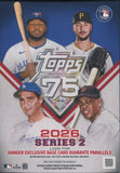 2026 Topps Series 2 Baseball Hanger, Box