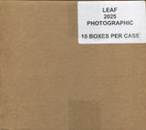 2025 Leaf Photographic Hobby, 10 Box Case *RELEASES 12/5*