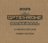 2025 Leaf Optichrome Baseball Hobby, 12 Box Case *RELEASES 3/6*