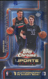 2025-26 Topps Chrome Update Series Basketball Hobby, 12 Box Case *RELEASES 8/6*