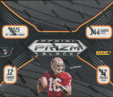 2025 Panini Prizm Black Football Hobby, 12 Box Case