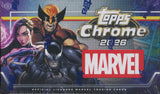 2026 Topps Marvel Comics Chrome Hobby, Box *RELEASES 7/1*