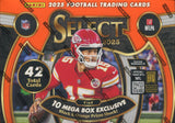 2025 Panini Select Football Hobby Mega, 20 Box Case (Black & Orange Shock)