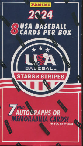 2024 Panini Stars & Stripes USA Baseball Hobby, Box