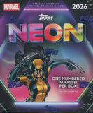 2026 Topps Marvel Neon Mega, Box