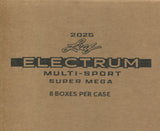 2025 Leaf Electrum Multi-Sport Super Mega Box, 8 Box Case *RELEASES 1/9*