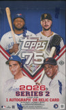 2026 Topps Series 2 Baseball Hobby, Box