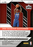 2018-19 Shai Gilgeous-Alexander Panini Prizm RED WHITE BLUE PRIZM ROOKIE RC #184 Los Angeles Clippers