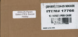 2024-25 Panini Select FIFA Soccer Hobby, 12 Box Case