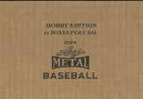 2024 Leaf Metal Baseball Hobby, 12 Box Case