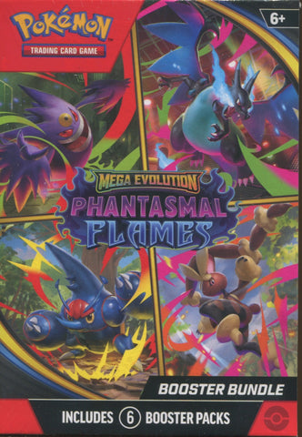 Pokemon Mega Evolution Phantasmal Flames, Booster Bundle Box
