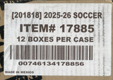*LAST CASE* 2025-26 Panini Prizm FIFA Soccer Hobby, 12 Box Case