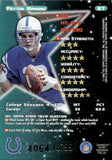 1998 Peyton Manning Topps Stars RED ROOKIE 4064/8799 RC #67 Indianapolis Colts