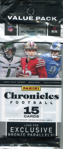 2022 Panini Chronicles Football, Jumbo Value Fat Pack