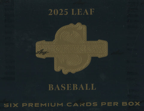 2025 Leaf Spectacular Baseball Hobby, Box *RELEASES 11/14*