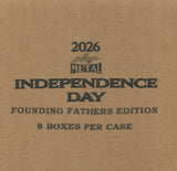 2026 Leaf Metal Independence Day Multi-Sport Founding Fathers, 8 Box Case *RELEASES 6/19*