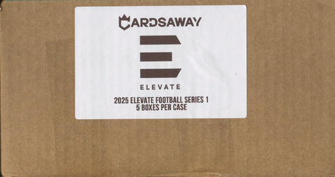 2024 CardsAway Elevate Series 2 Football Hobby, 5 Box Case