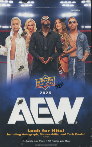 2025 Upper Deck AEW Wrestling Hobby, Box