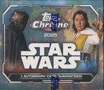2025 Topps Star Wars Chrome Hobby, 8 Box Case