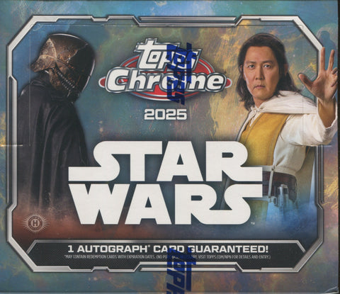 2025 Topps Star Wars Chrome Hobby, Box