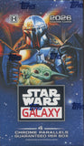 2026 Topps Star Wars Chrome Galaxy Hobby, 12 Box Case