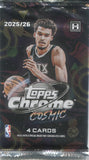 2025/26 Topps Cosmic Chrome Basketball Hobby, Pack *RELEASES 4/29*