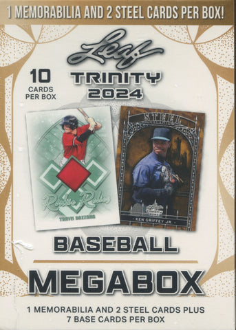 2024 Leaf Trinity Baseball Mega, Box *RELEASES 8/29*