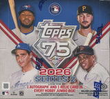 2026 Topps Series 2 Baseball Jumbo, 6 Box Case