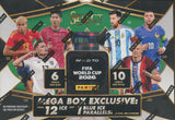 2025-26 Panini Select Road To FIFA World Cup 2026 Soccer Hobby Mega, 20 Box Case