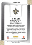 2025 Tyler Shough Panini Donruss Optic ROOKIE PHENOM BLUE HYPER PRIZM JERSEY RC #RPBH-TSH New Orleans Saints