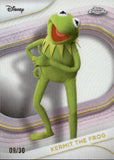 2025 Kermit The Frog Topps Chrome Disney WHITE REFRACTOR 9/30 #122