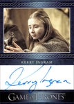 2021 Kerry Ingram as Shireen Baratheon Rittenhouse Game of Thrones The Iron Anniversary Series 2 AUTO AUTOGRAPH #NNO 1