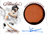 2025 James Tibbs III Panini Flawless DRAFT PATCH AUTOGRAPHS 6/20 AUTO #DPA-JT San Francisco Giants