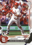 2026 JJ Wetherholt Topps Now OPENING DAY ROOKIE RC #8 St. Louis Cardinals 2