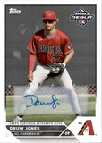 2023 Druw Jones Topps Pro Debut AUTOGRAPH AUTO #PD-25 Arizona Diamondbacks