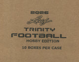 2026 Leaf Trinity Football Hobby, 10 Box Case *RELEASES 8/21*