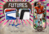 2020 Tee Higgins Panini Legacy FUTURES DUAL PATCH AUTOGRAPH DIAMOND ROOKIE 4/5 AUTO RC #FD-TH Clemson Tigers Cincinnati Bengals