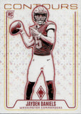 2024 Jayden Daniels Panini Phoenix CONTOURS WAVE ROOKIE RC #CON-JDS Washington Commanders